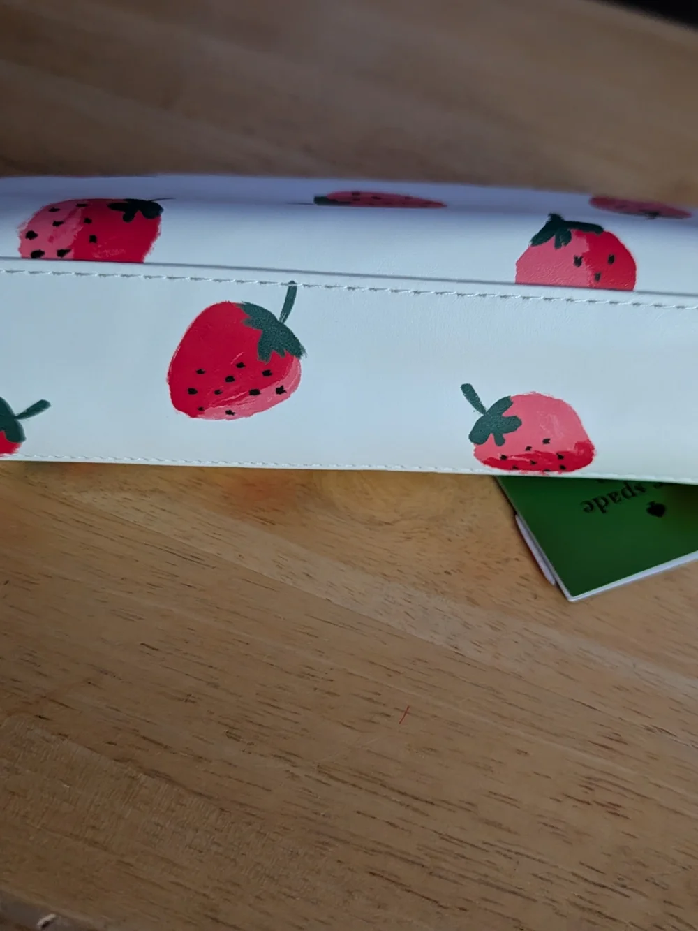 Kate Spade Strawberry Pencil Case With Extras